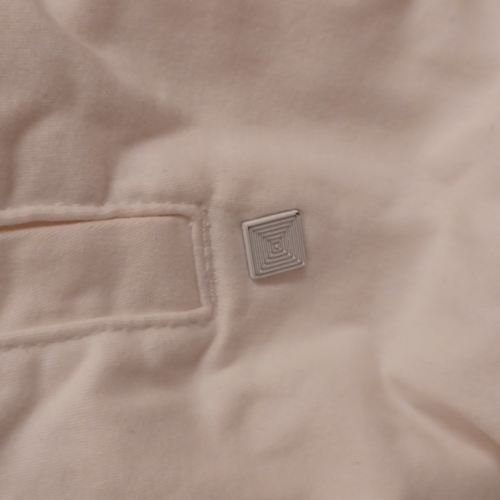 Soft White Button-Front Jacket - Picture 5 of 7